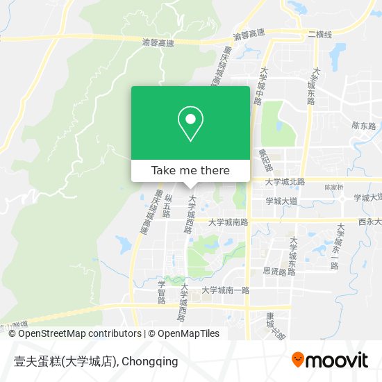 壹夫蛋糕(大学城店) map