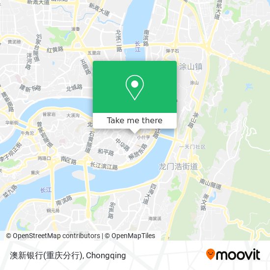 澳新银行(重庆分行) map