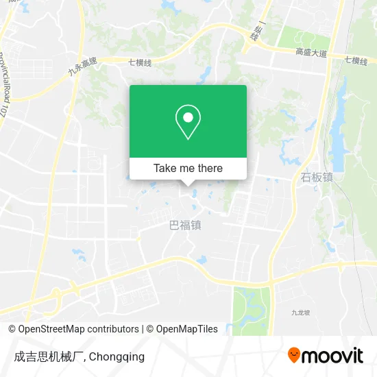 成吉思机械厂 map