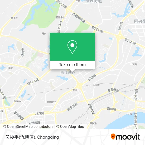 吴抄手(汽博店) map