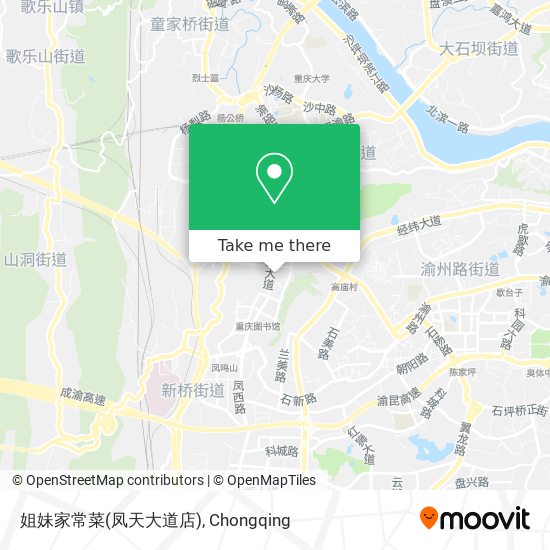姐妹家常菜(凤天大道店) map