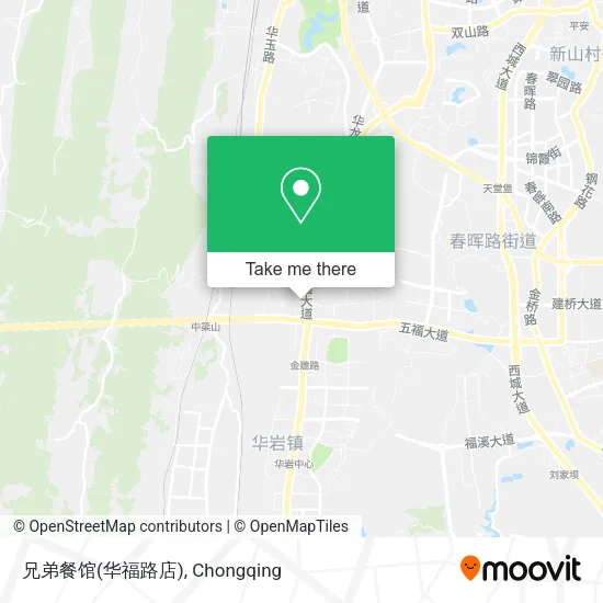 兄弟餐馆(华福路店) map