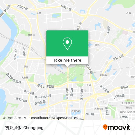 初茶淡饭 map