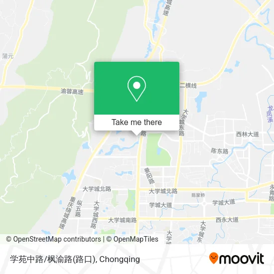 学苑中路/枫渝路(路口) map