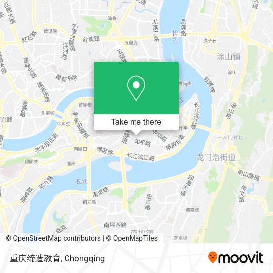 重庆缔造教育 map