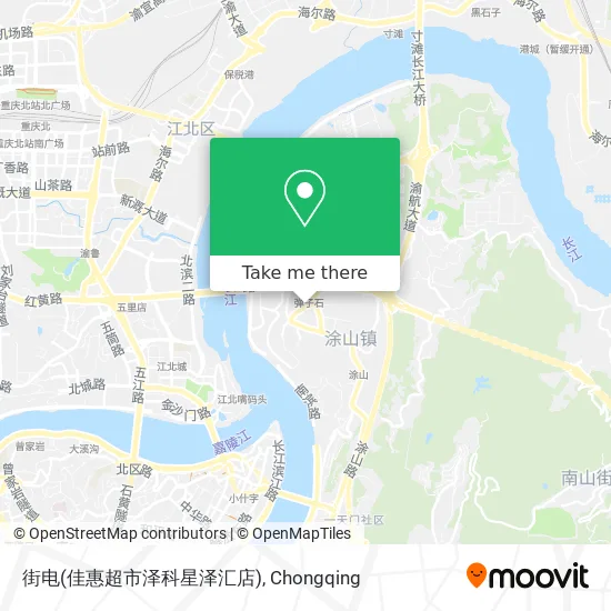 街电(佳惠超市泽科星泽汇店) map