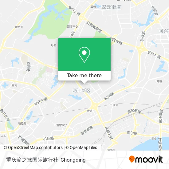 重庆渝之旅国际旅行社 map