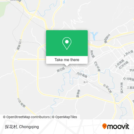 探花村 map