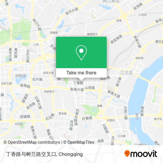 丁香路与树兰路交叉口 map