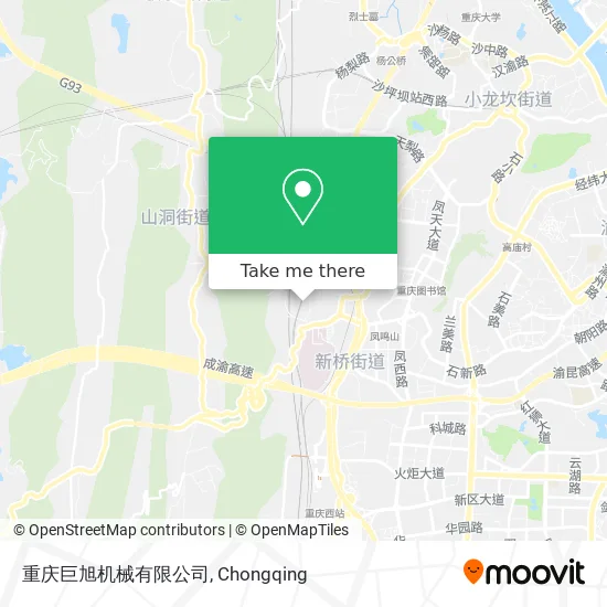重庆巨旭机械有限公司 map