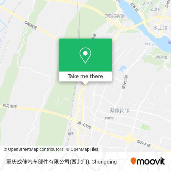 重庆成佳汽车部件有限公司(西北门) map