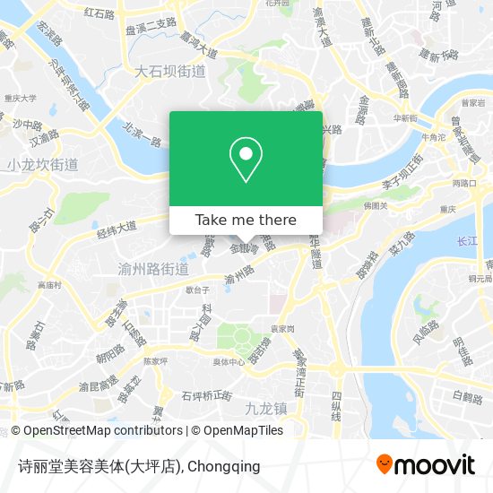 诗丽堂美容美体(大坪店) map