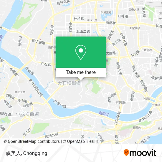 虞美人 map