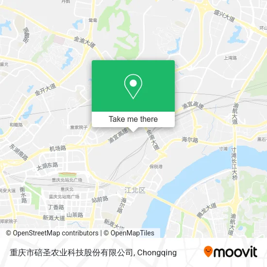 重庆市碚圣农业科技股份有限公司 map