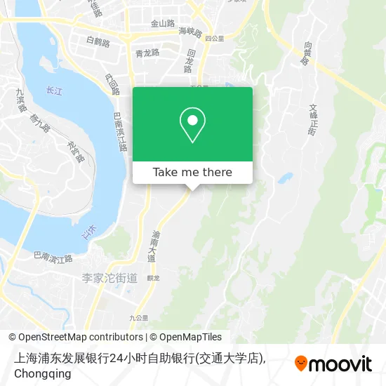 上海浦东发展银行24小时自助银行(交通大学店) map