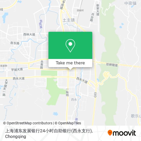 上海浦东发展银行24小时自助银行(西永支行) map