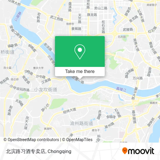 北滨路习酒专卖店 map