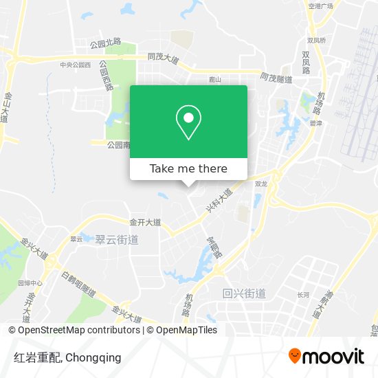 红岩重配 map