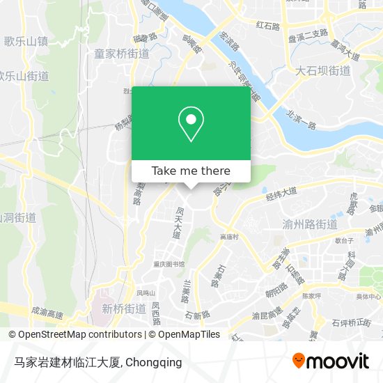 马家岩建材临江大厦 map