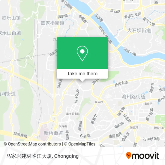 马家岩建材临江大厦 map