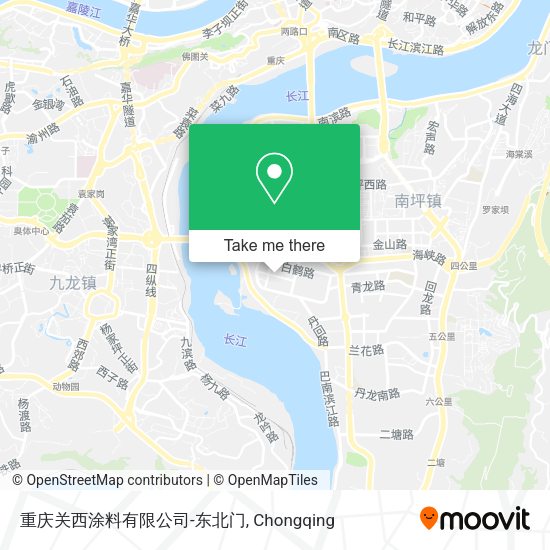 重庆关西涂料有限公司-东北门 map