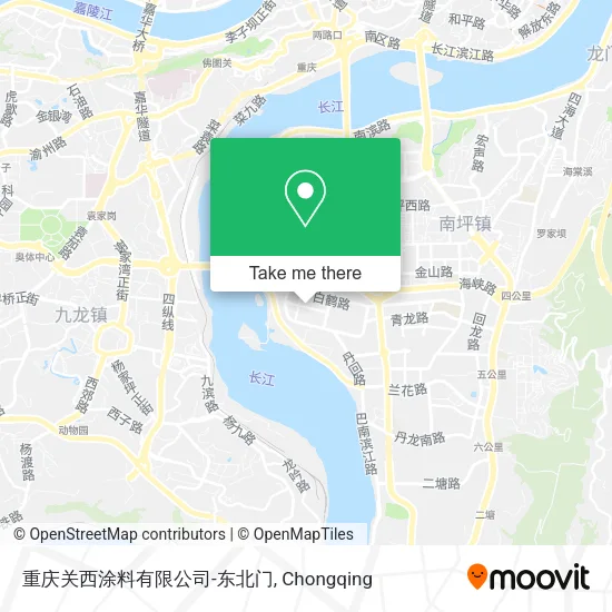重庆关西涂料有限公司-东北门 map