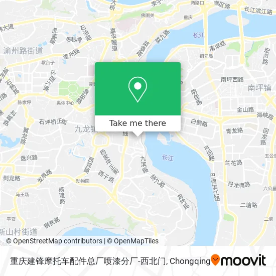 重庆建锋摩托车配件总厂喷漆分厂-西北门 map