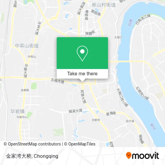 金家湾大桥 map