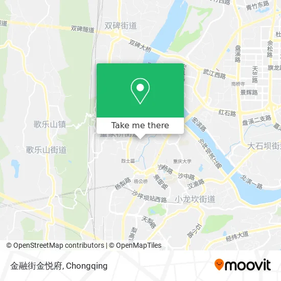 金融街金悦府 map