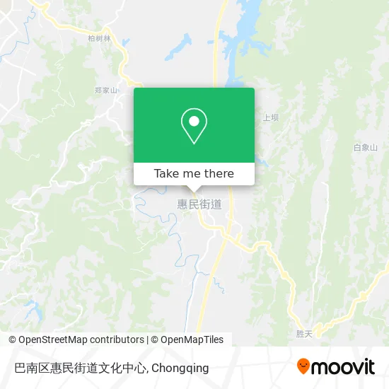 巴南区惠民街道文化中心 map