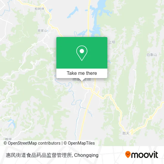 惠民街道食品药品监督管理所 map