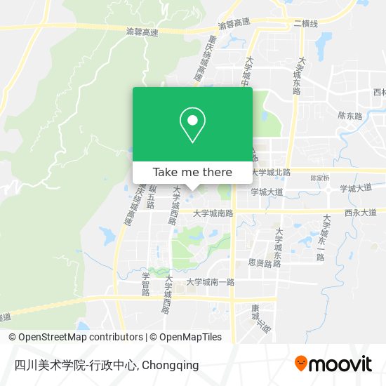 四川美术学院-行政中心 map