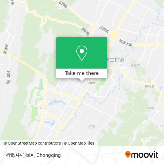 行政中心b区 map