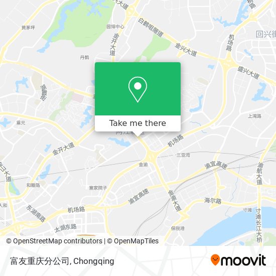 富友重庆分公司 map