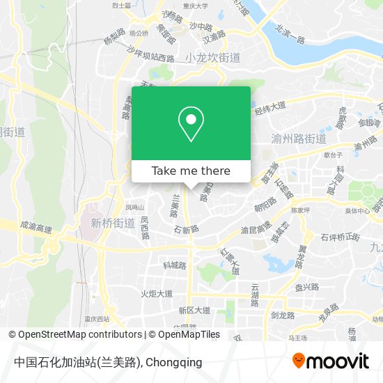 中国石化加油站(兰美路) map