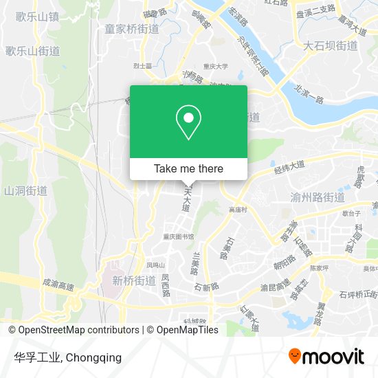 华孚工业 map