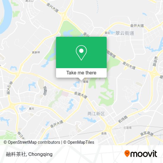 融科茶社 map