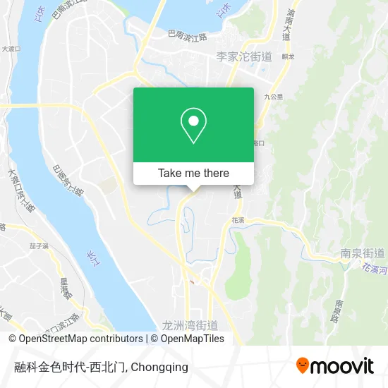 融科金色时代-西北门 map
