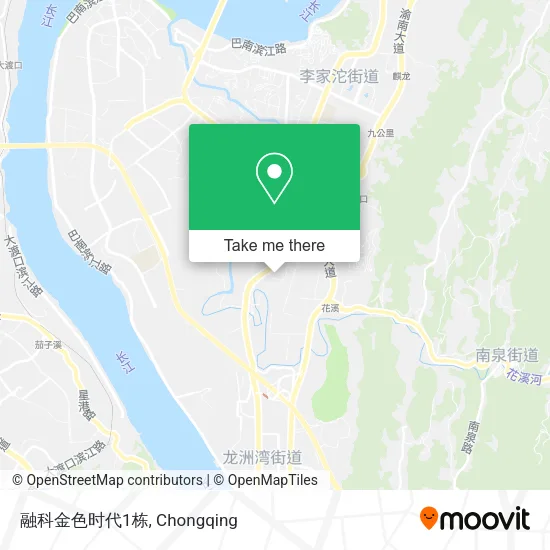 融科金色时代1栋 map
