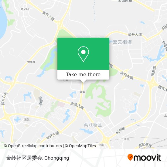 金岭社区居委会 map