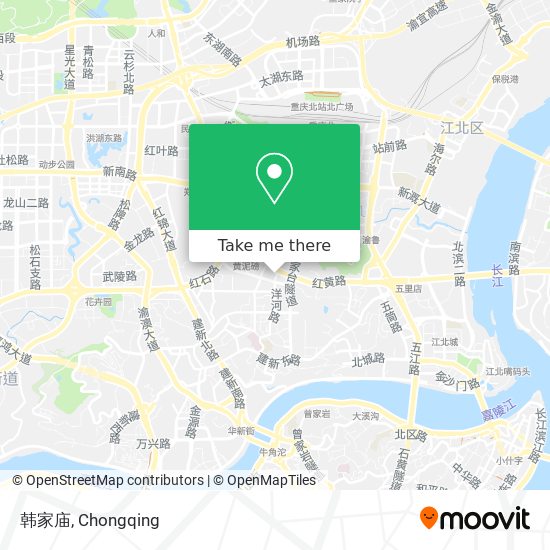韩家庙 map
