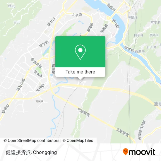 健隆接货点 map
