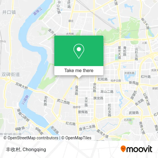 丰收村 map