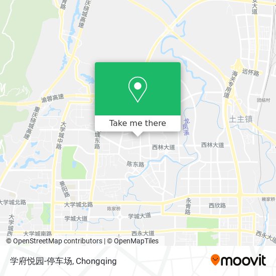 学府悦园-停车场 map