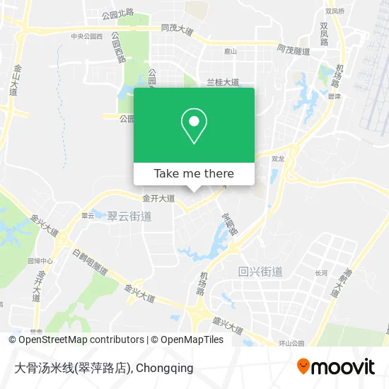 大骨汤米线(翠萍路店) map