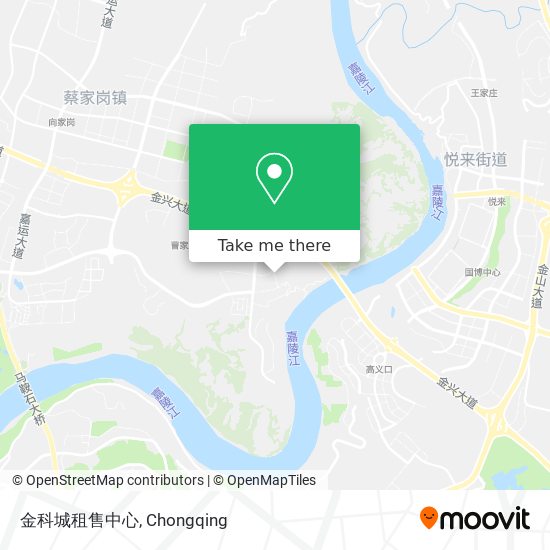 金科城租售中心 map