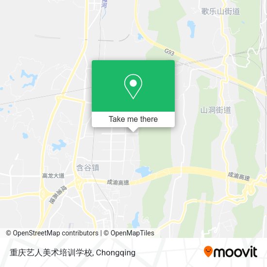 重庆艺人美术培训学校 map