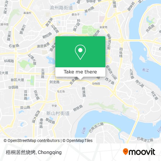 梧桐居然烧烤 map