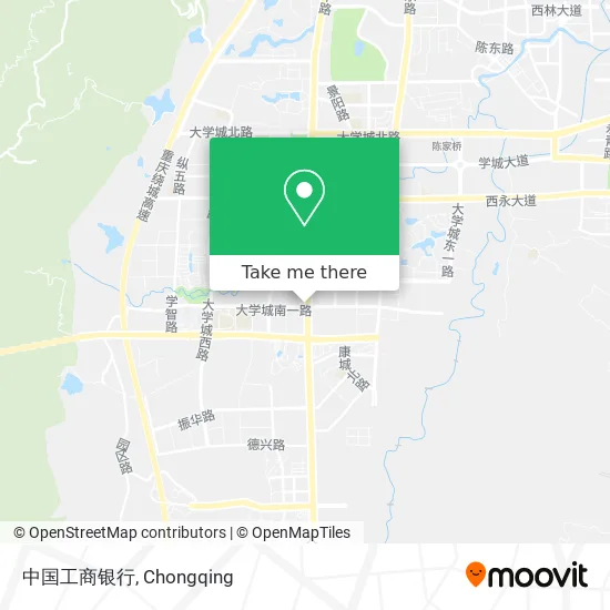 中国工商银行 map