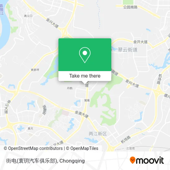 街电(寰玥汽车俱乐部) map
